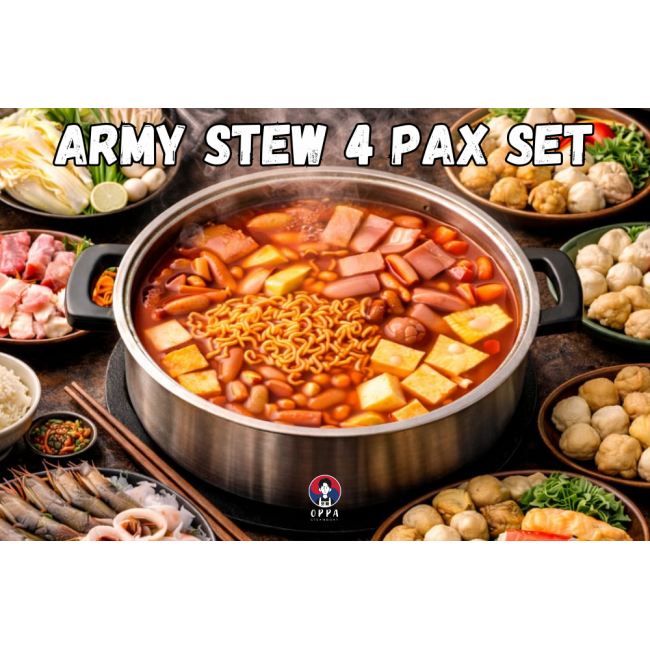 Korean Army Stew 4 Pax Set