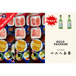 Gold Package (12 Pax) 