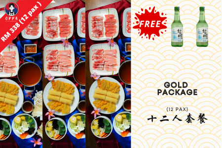 Gold Package (12 Pax) 
