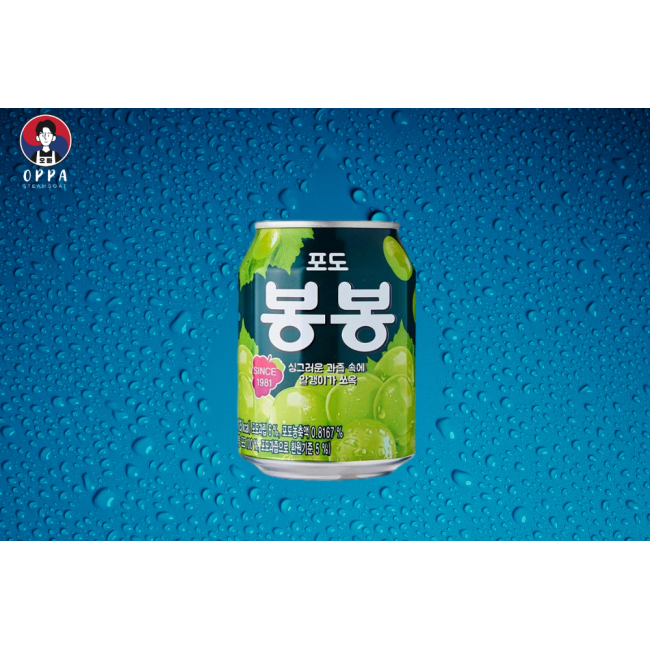 Korean Haitai Bonbon Grape (238ml)