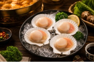 Half Shell Japanese Scallop (4 pcs)