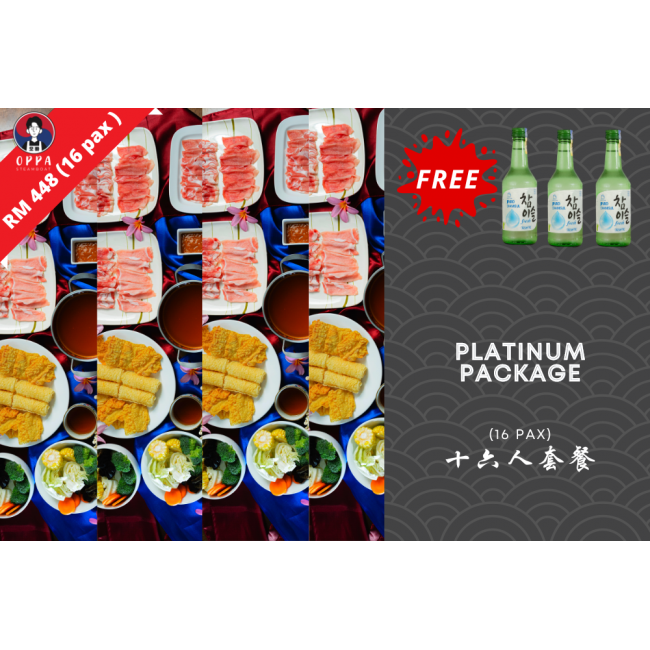 Platinum Package (16 Pax) 