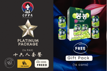 Platinum Package (16 Pax) 