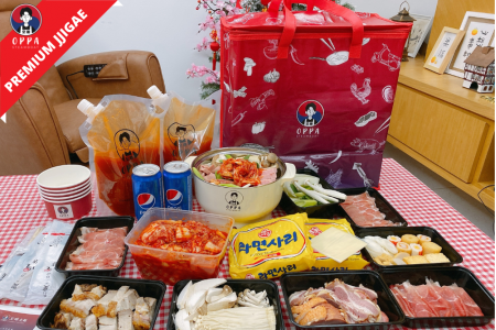 Premium Jjigae (5 pax) Free Electric Cooker