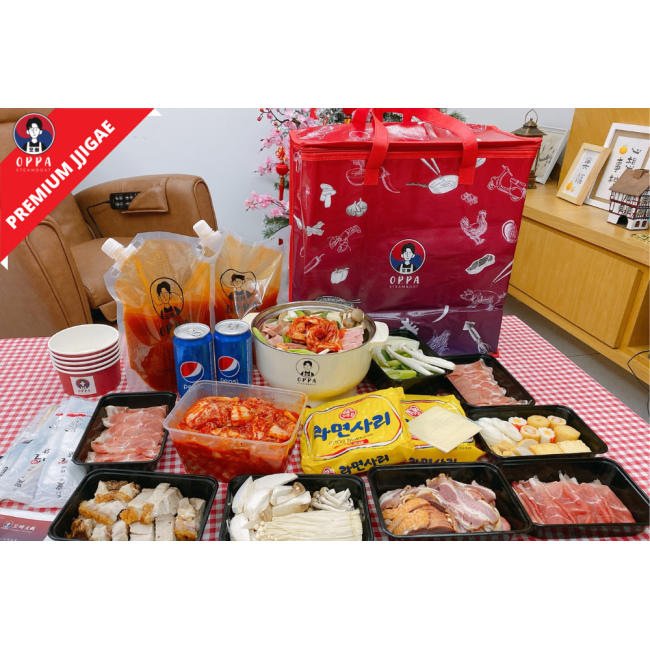 Premium Jjigae (5 pax) Free Electric Cooker