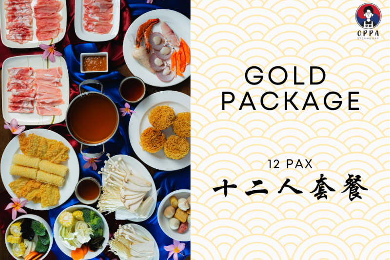 Gold Package (12 Pax) 