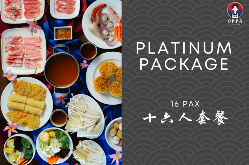 Platinum Package (16 Pax) 
