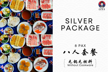 Silver Package for 8 (Without Cookware)