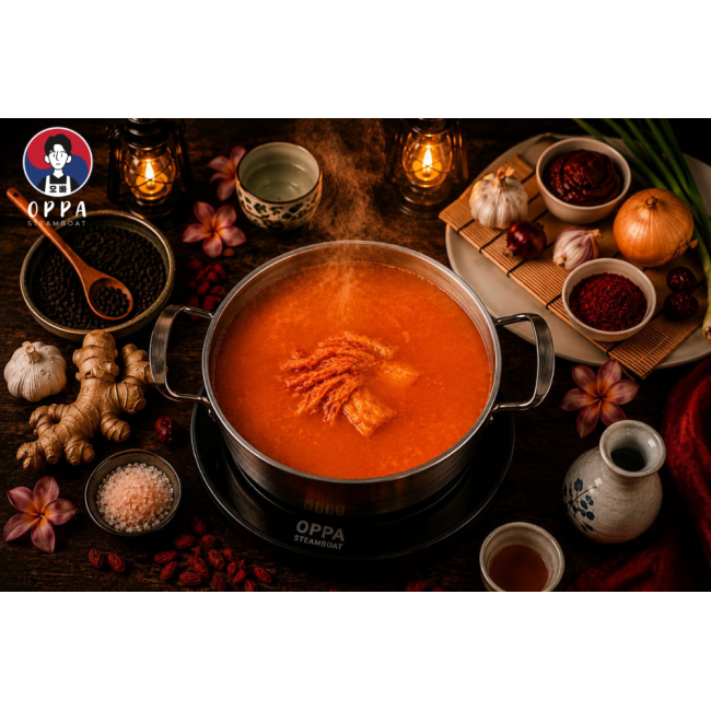 Korean Budae Jjigae Soup (1.1L)