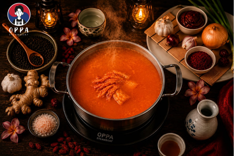 Korean Budae Jjigae Soup (1.1L)