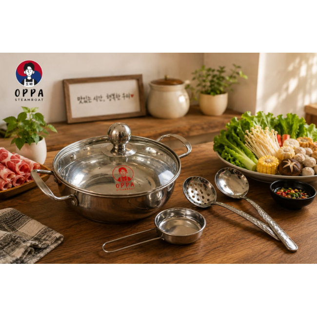 Stainless Steel Pot (18cm)  
