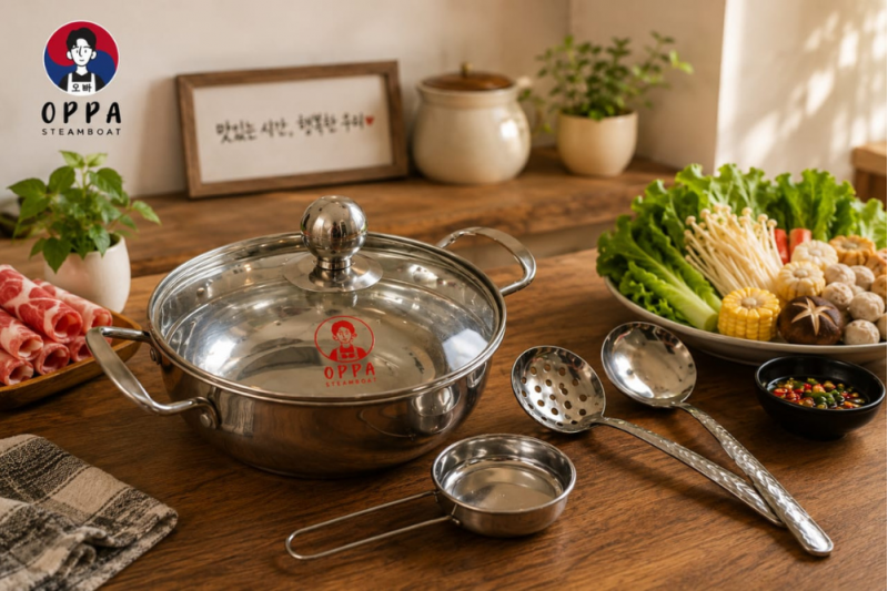 Stainless Steel Pot (18cm)  