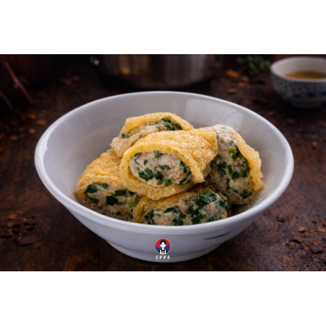 Stuffed Pork Skin (3 pcs)