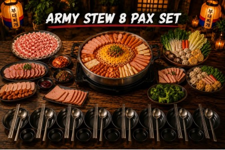 Korean Army Stew 8 Pax Set