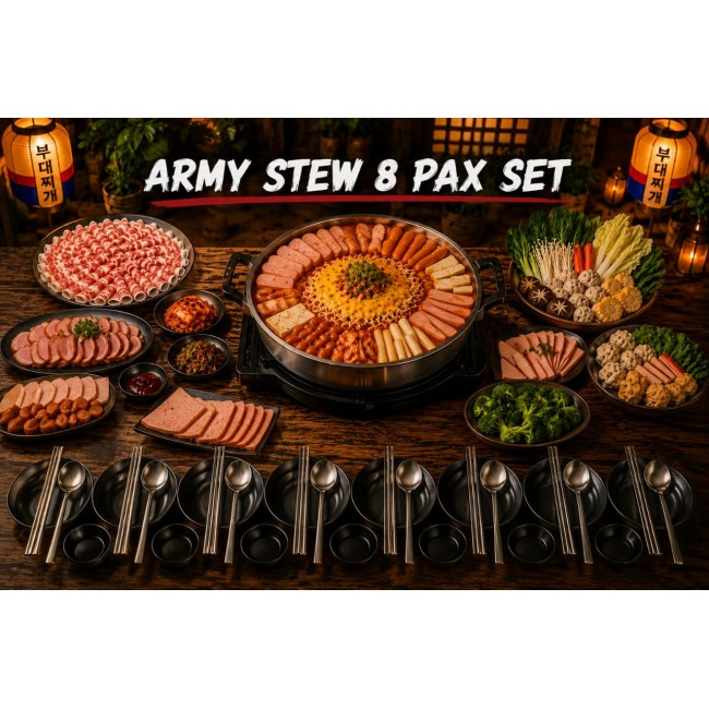 Korean Army Stew 8 Pax Set