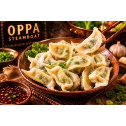 4 Flavors Handmade Dumpling (8 pcs)