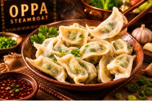 4 Flavors Handmade Dumpling (8 pcs)