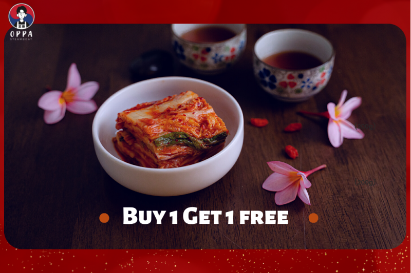 OPPA Kimchi (200g) Buy 1 Get 1 Free