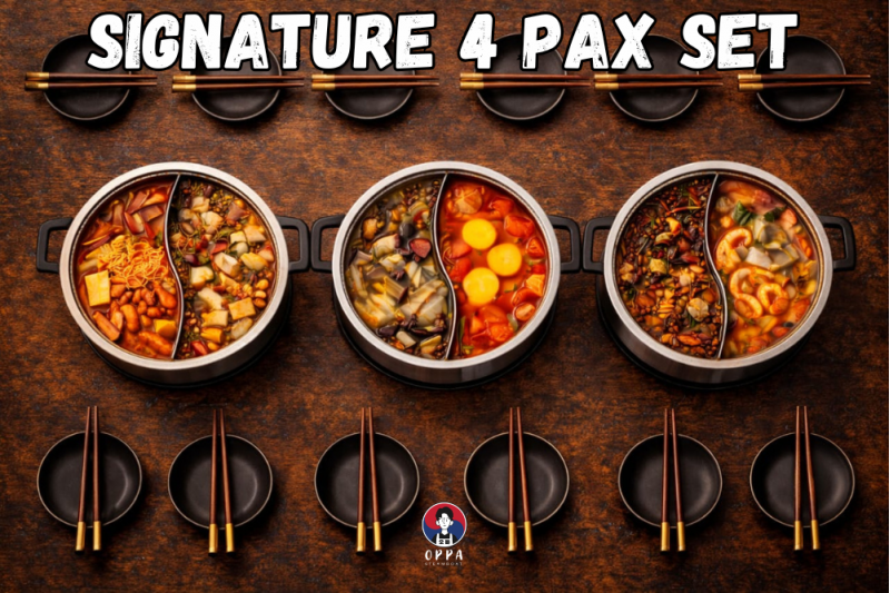 Signature 4 Pax Set