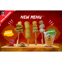 OPPA SKEWERS + Thai Tomyam Soup 